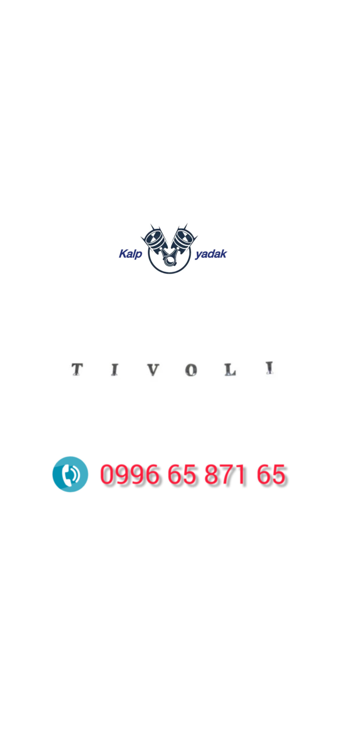 آرم نوشته درب صندوق سانگ یانگ تیوولی TIVOLI